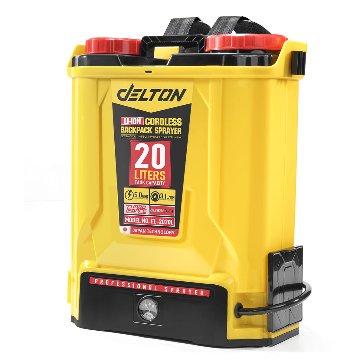 ถังพ่นยาไร้สาย (เฉพาะเครื่องเปล่า) DELTON รุ่น EL-2020L 20V_4